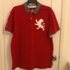 EXPRESS MENS SHORT SLEEVES POLO.